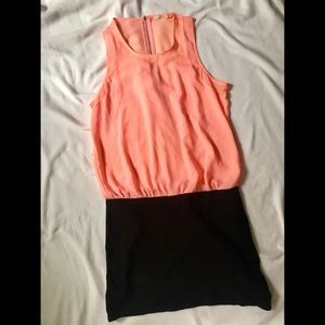 Bershka Neon Pink Dress